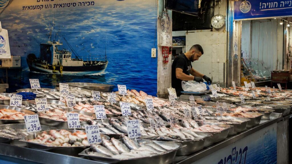 בסטת דגים | תמונת הדמיה שנוצרה באמצעות בינה מלאכותית