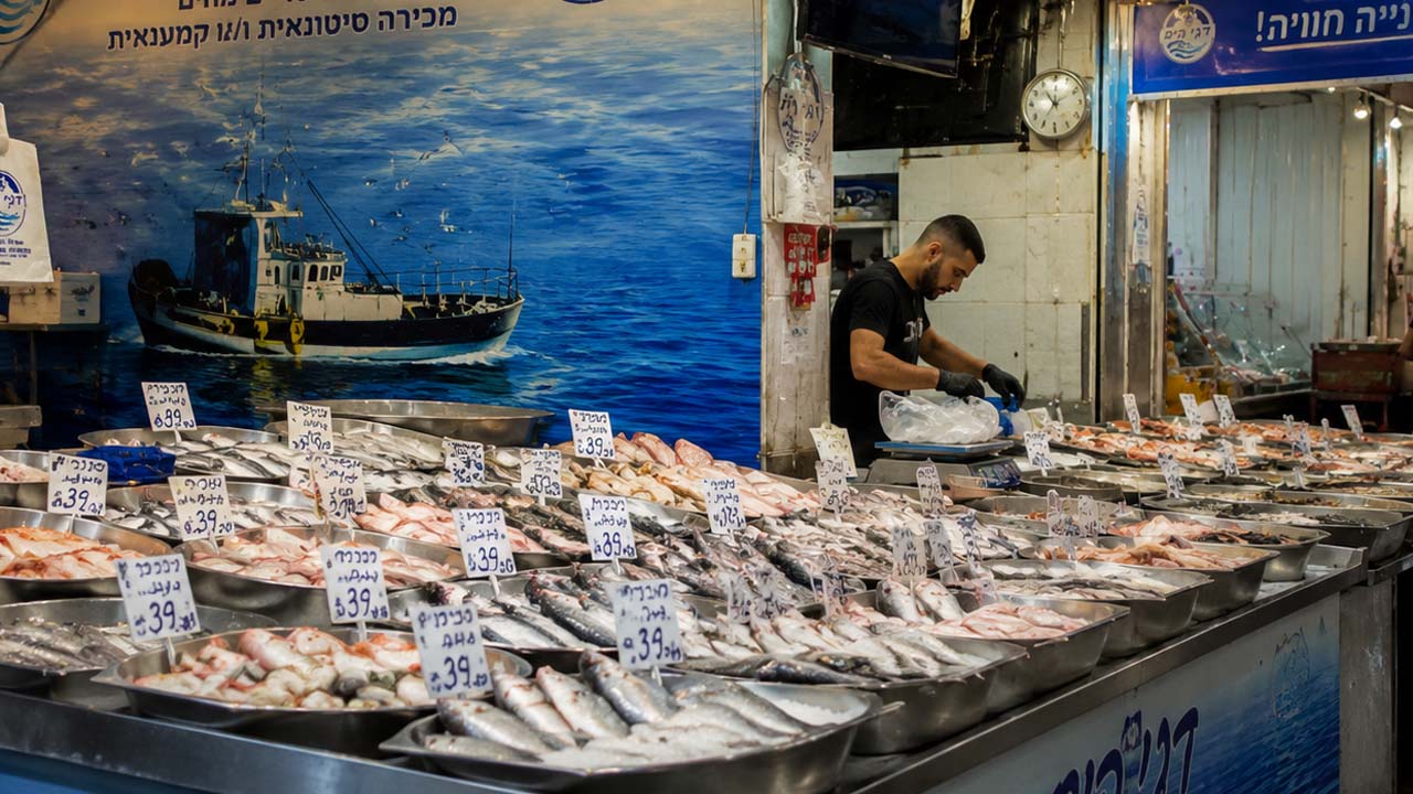 בסטת דגים | תמונת הדמיה שנוצרה באמצעות בינה מלאכותית
